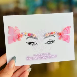 Papillon rose